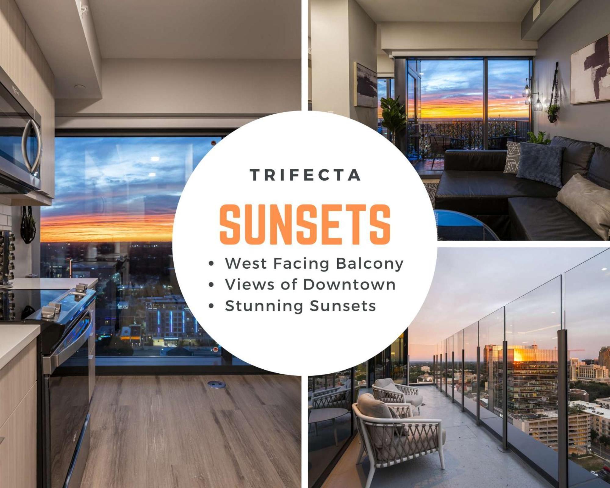 High-Rise Apt Raleigh Free Parking & Sunset View 1 Bagian luar foto